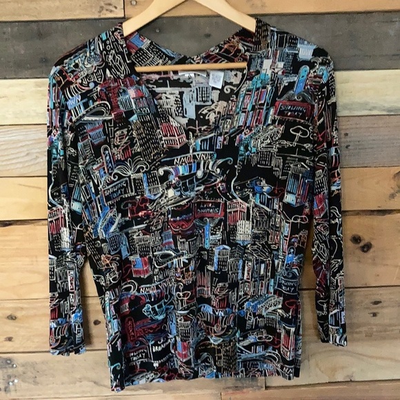 Chico's Tops - CHICO’S TRAVELERS  sweater top